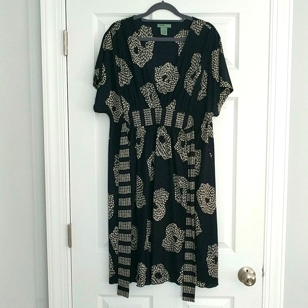 100% silk dress